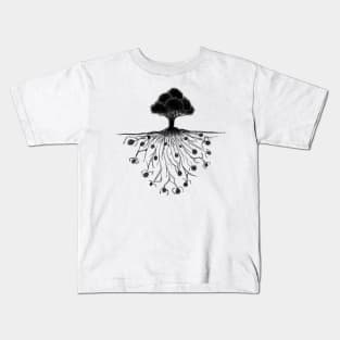 Human tree Kids T-Shirt